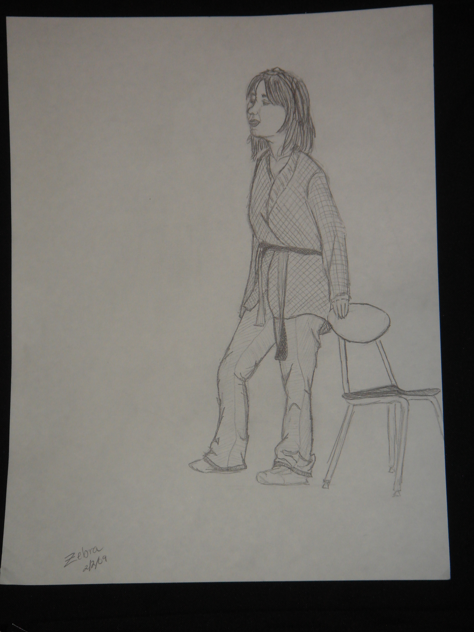 pencil on paper (Feb 2009)